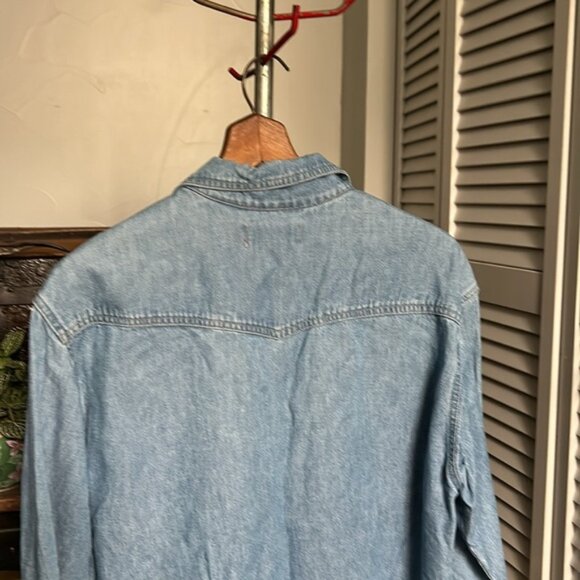 VINTAGE GORUSCH LTD Full Zip Denim Jacket Made in USA - Picture 6 of 6